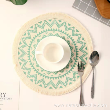 Printed Lace Placemat office Coffee Mat